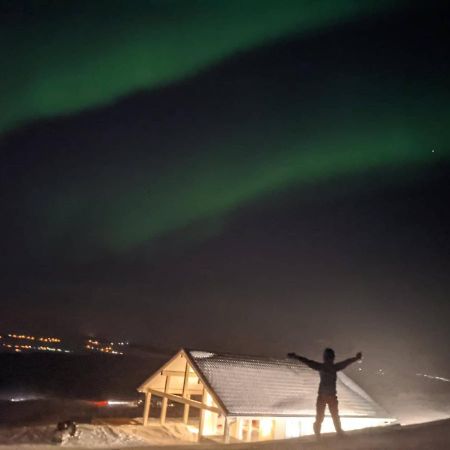 Akureyri - Cabin With An Amazing View Villa ภายนอก รูปภาพ