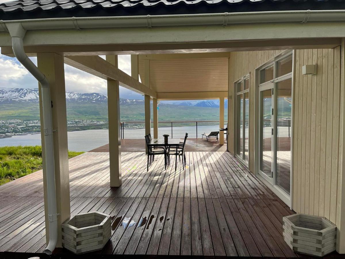 Akureyri - Cabin With An Amazing View Villa ภายนอก รูปภาพ